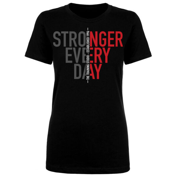 STRONGER EVERY DAY 2 - WOMEN'S FITTED T-SHIRT Thumbnail
